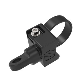 Scosche PSM21006-20 BaseClamp Adjustable Whip/Flag Mount Base with 2.0” Tube Clamp for ATV's UTV's and Side x Sides, Black