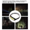 LED Headlamp USB Charging LED Floodlight Ultra Light COB Headlight