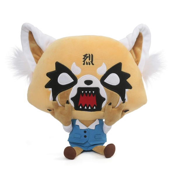 GUND Sanrio Aggretsuko Rage Plush Stuffed Animal Red Panda Netflix Original, 12"