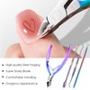 4-Piece Cuticle Pusher Set & Nail, Cuticle Pusher, Cuticle Pusher,
