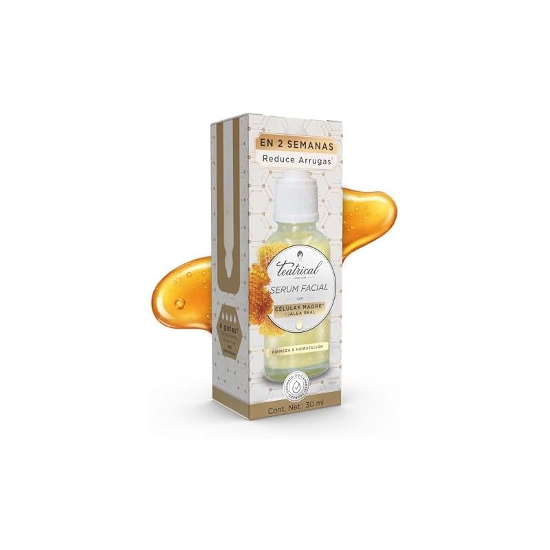 TEATRICAL Sérum Facial, Con células madre y jalea real para