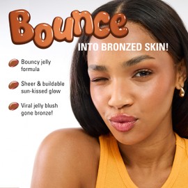 Revolution Jelly Bronzer Tint, Bronzing Makeup for a Sun-Kissed Glow to Cheeks, Vegan & Cruelty-Free, Medium Sunset, 8g