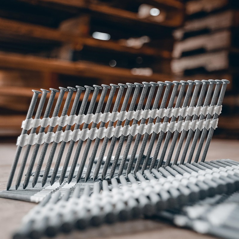 Freeman 21° .113" x 2" Plastic Collated Galvanized Ring Shank