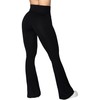Sunzel Flare Leggings, Crossover Yoga Pants with Tummy Control, High-Waisted