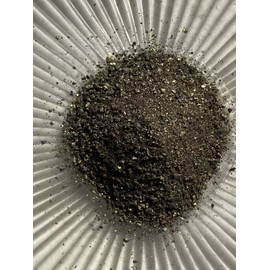 Chalcopyrite - 1mm and Smaller Powder - 100% Chalcopyrite Life+Love! Grounding Heart Love! 1mmp (1 Ounce)