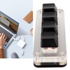 Programmable Macro Keyboard, Mechanical Gaming Macro Keyboard with Customized Knobs,