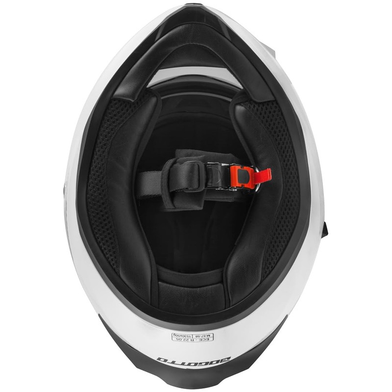 Bogotto H128 Solid Helmet, White, L