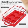 Silicone Egg Molds, 3 Inch Muffin Top Pans Non Stick