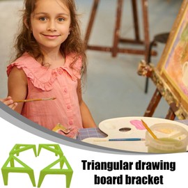 Canvas Stands For Paint Pouring - Canvas Pouring Support Stands, Beginners Drawing Board Bracket Artistic Triangular Support Shelf For Art Students