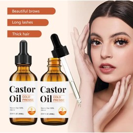 Wachinas Castor Oil, Cold Pressed, Hexane Free, 100% Natural, 60ml Introducing Wachinas Castor Oil - Your Multi-Purpose Beauty Elixir Certified Organic, Cold-Pressed, and Hexane-Free