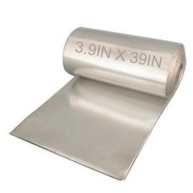 1pc 99.99% Pure Tin Sheet,Tin Stannum Sn Sheet Plate Foil, Thickness 0.2mm, Length 1000mn Width 100mm for Scientific Research Experiments, Tin Foil, Tin Strip, Tin Coil(0.2×100×1000mm)