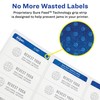 AVERY Avery Matte White Round Labels, Sure Feed Technology, Permanent