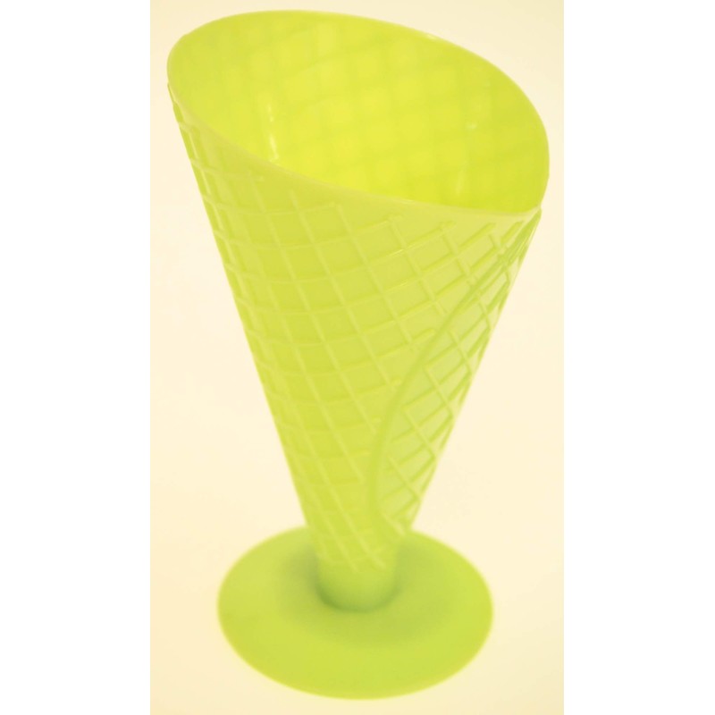 Ice Cream Sundae Dish Pack of 4 Cone Shaped Dessert