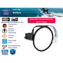 Trim Tilt Switch for Mercury Outboard Side Remote Control 858679T2 87-858679T2 3 Pin