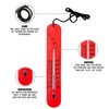 Lantelme Sinking Pool Thermometer with String - Analogue Thermometer in