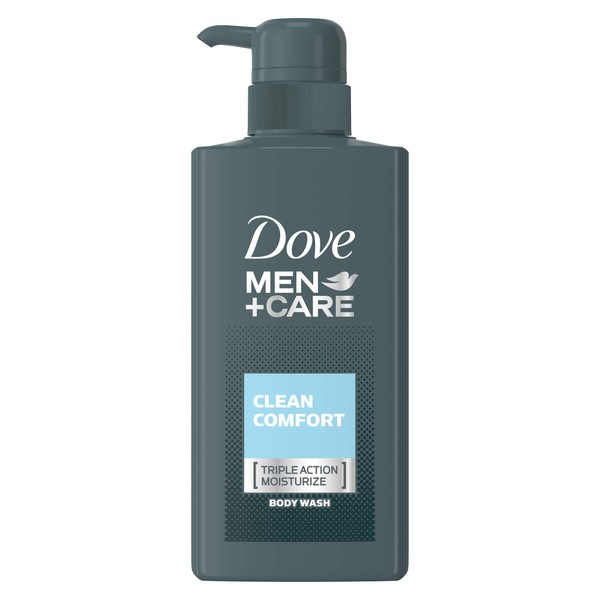 Dove Dovmen + Care Body Wash Clean Comfort Pump 400g Body Soap Body Soap Clean Citrus Floral Scent. 400g (x1)