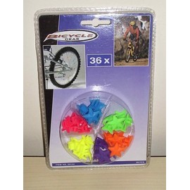 Bike spoke beads, 36 pieces, 1 piece per spoke