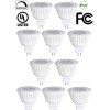 ECO Lighting 10 Pack LED MR16 50W Halogen Replacement Dimmable