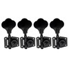 Musiclily 4-in-line Open Gear Bass Tuners Tuning Pegs Keys Machine