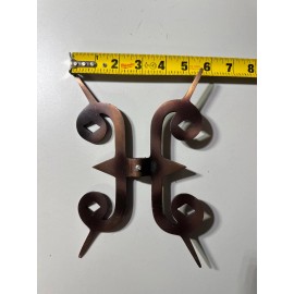 Lightning Rod Parts Decorative Curly Ornament