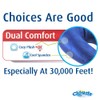 Cloudz Dual Comfort Microbead Airplane Travel Neck Pillow. Super Soft