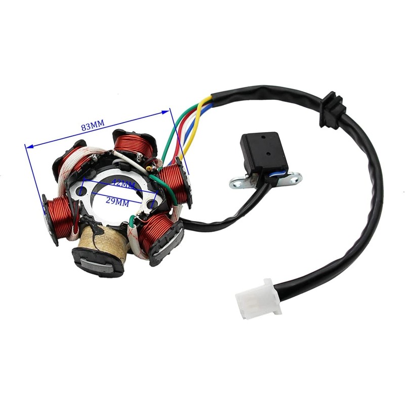 TAOTAO MAGNETO STATOR 6 Coil 110cc 125cc ATV TFORCE CHEETAH