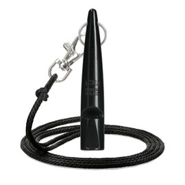 ACME Dog Whistle No. 211.5 with Whistle Band | Double Pack | 2 Whistles Including 2 Bands | Ideal for Recall - Loud and Far-reaching (Black + Honeysuckle)