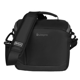 Dulepro Camera Bag, DSLR/SLR/Mirrorless Portable Camera Shoulder Bag Waterproof Anti-shock Camera Case Bag with Removable Padded Dividers, Compatible with Nikon, Canon, Sony