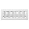 IMPERIAL MANUFACTURING 3X10 Floor Register, RG0223, White