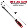 CROM 15-Inch Wrench Extender Tool - Extension Wrench Torque Multiplier