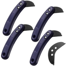 Lanties 4 Pack Carbide Scoring Cutter Knife Laminate Floor Cutter for Fiberboard Laminate Vinyl Flooring LVP Cutting, Linoleum, Acrylic, Plastic and Soft Tile Sheets Scoring Cutting