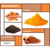 Organic Turmeric Powder High Curcumin With Black Pepper Cinnamon From
