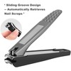 Norchan Large Nail Clippers Set, 5 Pcs Sharp Toenail and