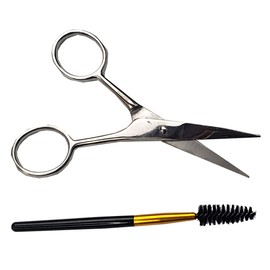 DreamCut Brow Shaping Scissors Surgical Stainless Steel with Brush
