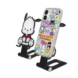 Sonix x Sanrio - Soporte de personaje para teléfono celular, soporte ajustable para escritorio, muelle | Pochacco