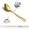 Kyraton Golden Teaspoons 12 Pieces 14cm Stainless Steel Titanium Plated