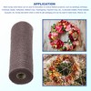 sourcing map 10 Inch Poly Burlap Mesh for Wreath, Decorative