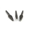 Wilde Tool 3pc 5/32 Diamond 1/4in Cape and Round Chisel