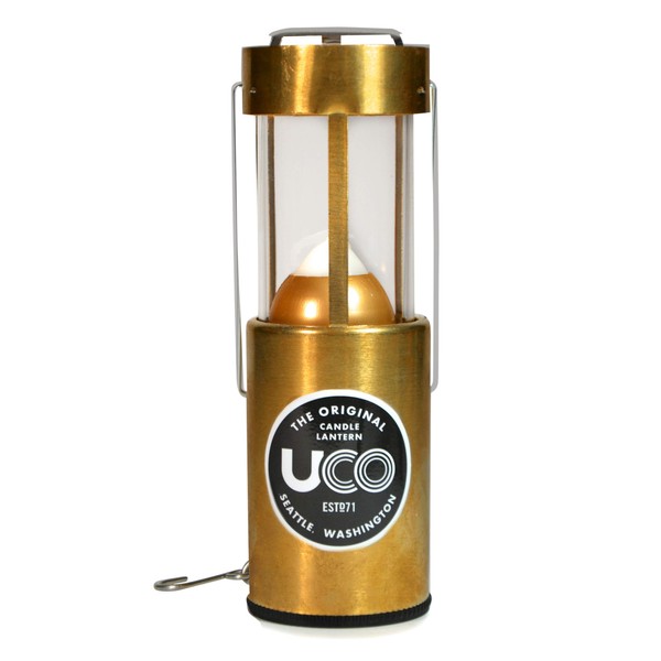UCO Original Candle Lantern, Polished Brass