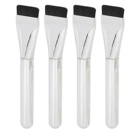 Brocha Para Base De Maquillaje, 4 Piezas Cerdas Suaves Brocha Plana Para Base Líquida Brochas Para Maquillaje brochas para maquillaje liquido para Aplicaciones de Maquillaje Diario