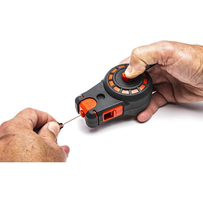 Crescent Lufkin 50' Compact Chalk Reel with Blue Chalk, CL50