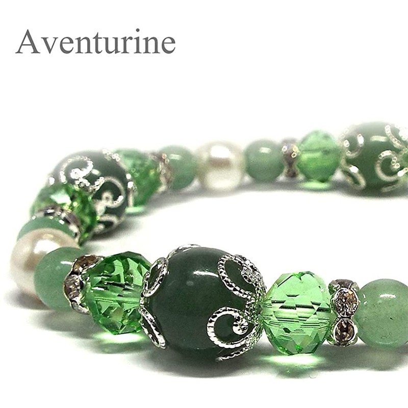[SION] Natural Stone Power Stone Bracelet, Women's Strength, Sparkle, Lovers'