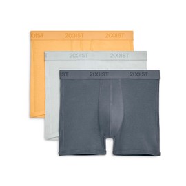 2(X)IST Men's Essential Cotton No Show Trunk 3-Pack