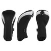 Andux Golf Hybrid Club Headcovers with Interchangeable Number Tags (Set