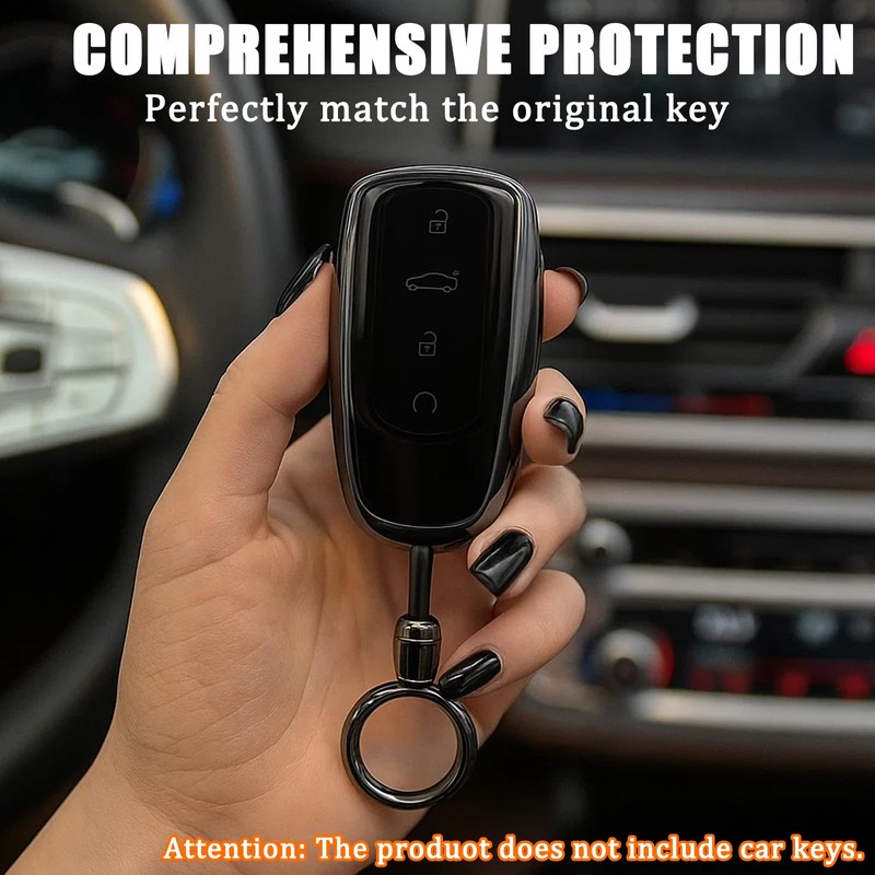 WonHey TPU Car Key Fob Cover fit for Chery Jaecoo