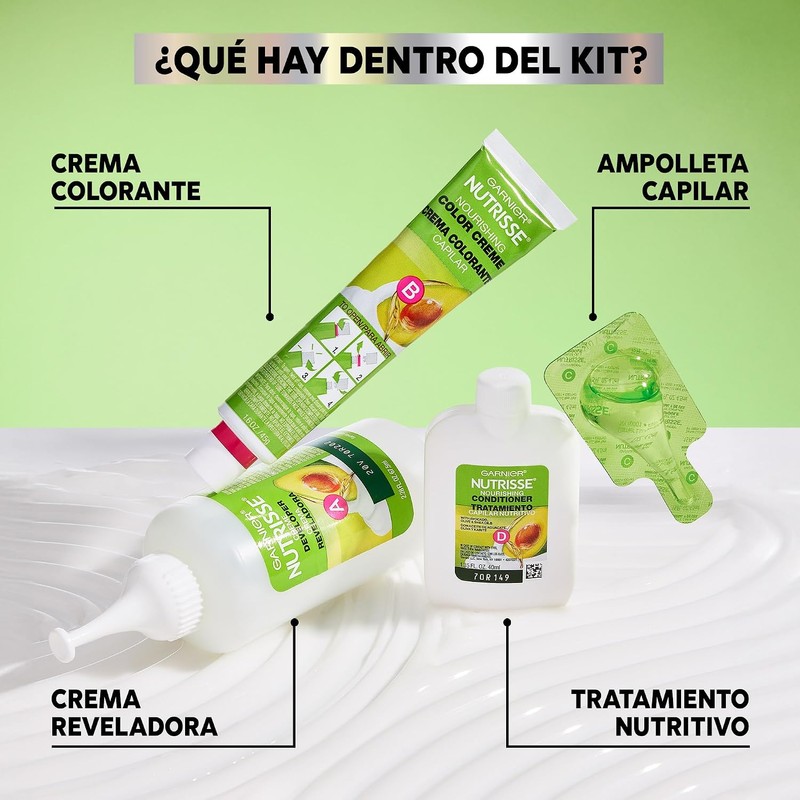 Tinte Garnier Nutrisse Espresso 30 – Coloración + Retocador Raíz
