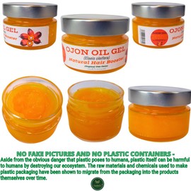Nativilis Ojon Oil Gel - (Elaeis oleifera) Natural Hair Skin Booster Rainforest Virgin - orange colour - revitalizes hair growth volumize get tame frizz – Copaiba Properties