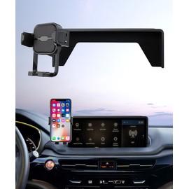 Masergogo Car Phone Holder for 2022-2025 Acura MDX, 360° Rotation, 12.3 inch Screen Fixed Clip, Auto Accessories Navigation Bracket, Interior Decoration Mobile Phone Mount