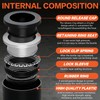 170PCS Push-to-Connect Air Fittings Kit, Quick Connect 1/8",1/4",5/16",3/8",1/2" NPT with
