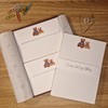 Me Loovely Teddy Bears Letter Writing Paper and Envelopes Set